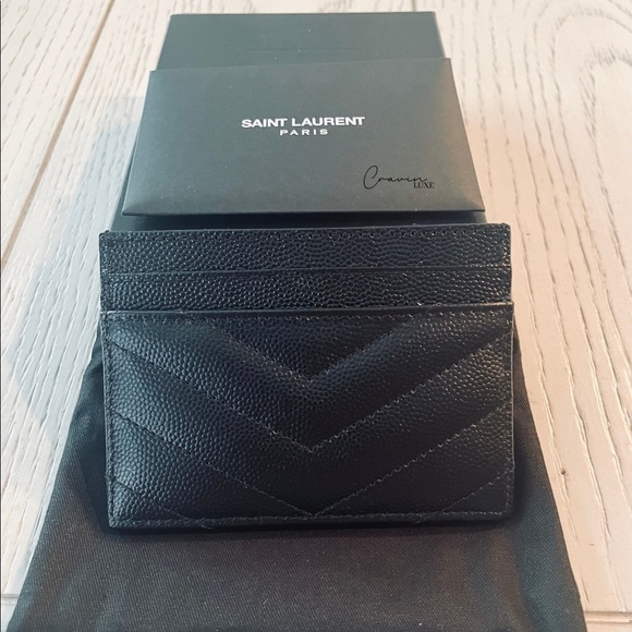 ❌❌ SOLD ❌❌New Saint Laurent Card Holder - Picture 4 of 9
